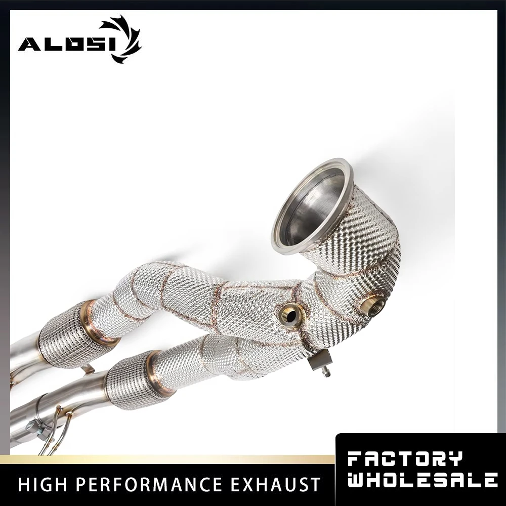 

For Audi TTRS 2.5T 2020-2024 Downpipe High Performance Exhaust Modified Racing Performance Factory Direct