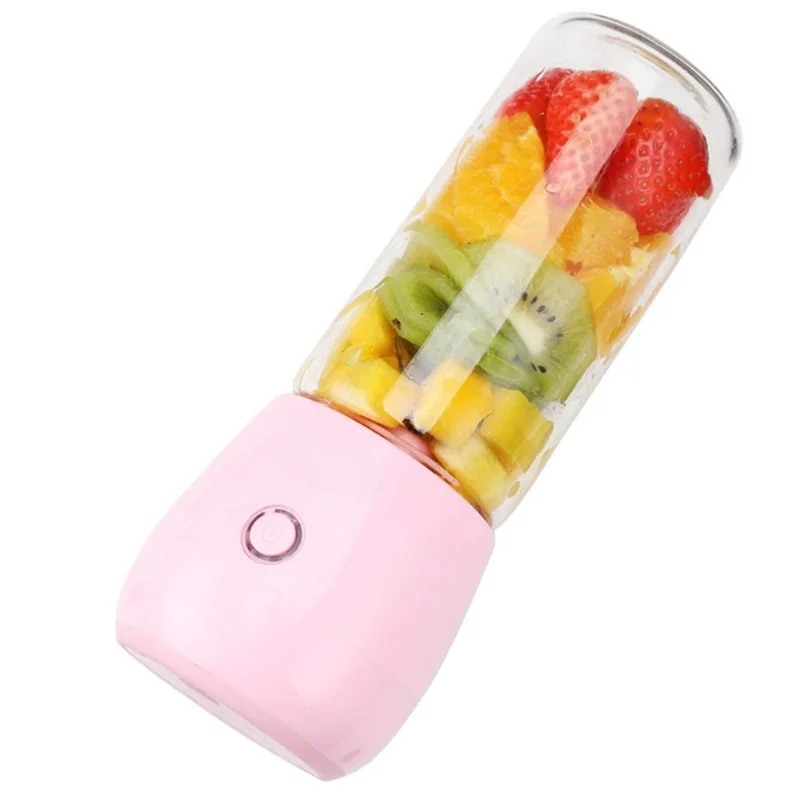 

Mini Juicer Glass Portable Smoothie Fruit Blender Mixer Juice Extractor Juicer Machine Manual Food Processor Exprimidor