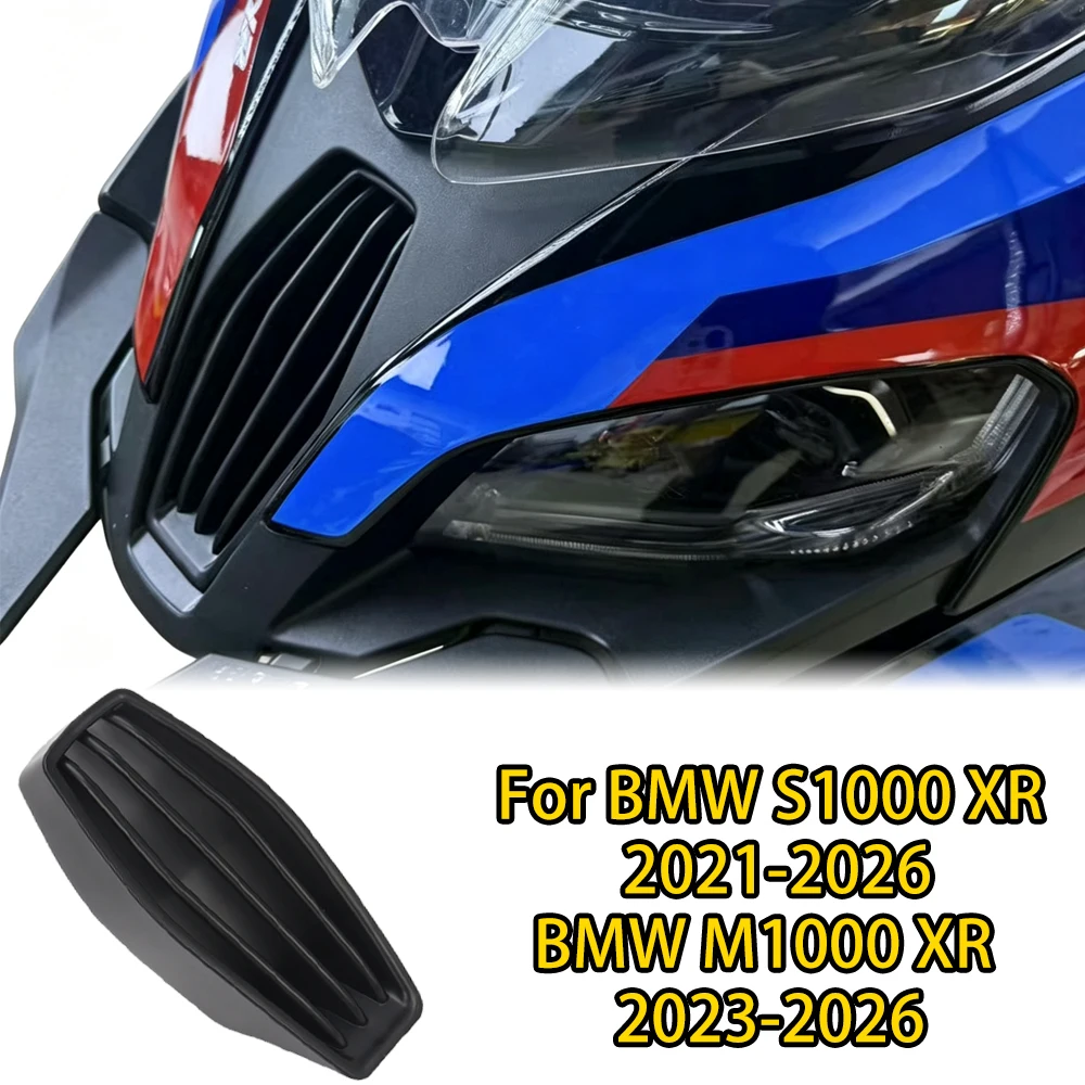 Image of Für BMW S1000XR 2021-2026 Mattschwarzer Ram-Air-Schutz Lufteinlassabdeckung ABS Einfache Installation Kratzfeste Ersatzteile