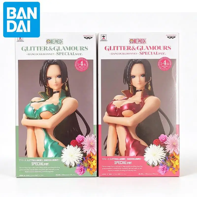 In Stock Genuine Banpresto Glitter & Glamours One Piece Boa Hancock Model Cool New and Unopened Desktop Ornament Christmas Gift