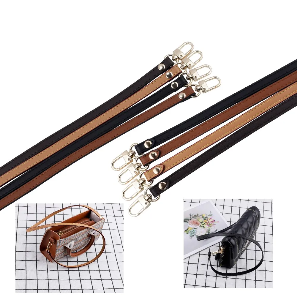 Fashion 100cm Leather Shoulder Bag Strap Bag Handles DIY Replacement Crossbody Strap For Bag Accessories for Women