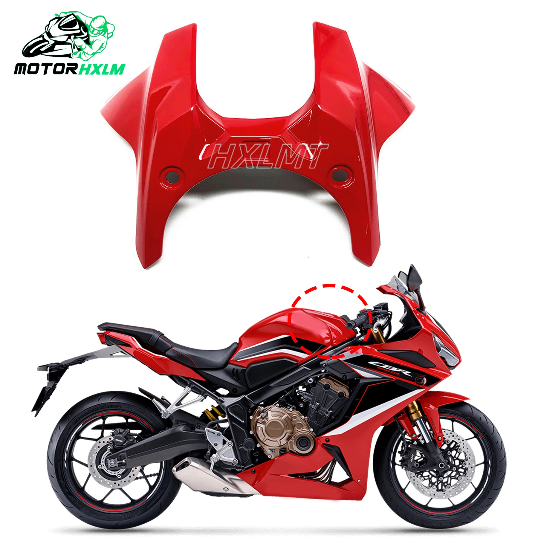 

For Honda CB650R CBR650R 2019-21 2022 2023 Front Tank Airbox Cover Fuel Gas Housing Protector CB650 R CBR 650R Accessories Motor