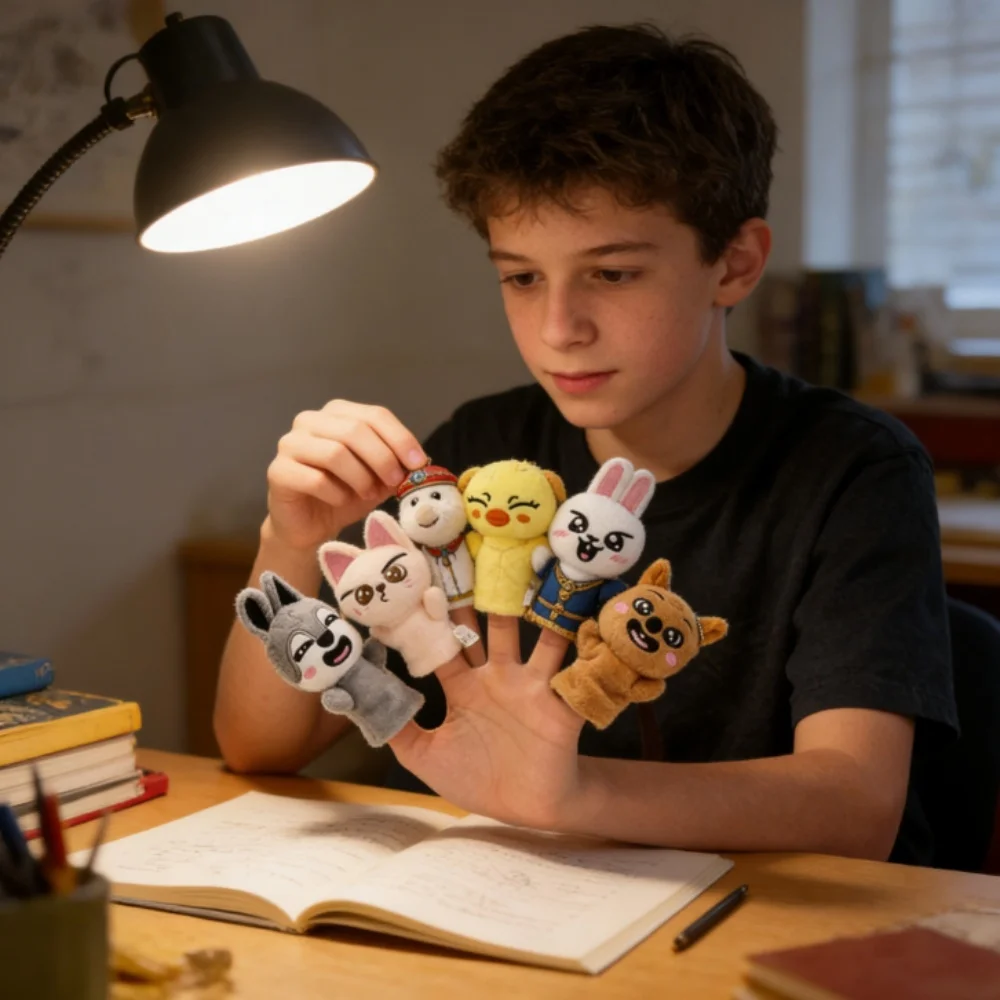 

Подарок SKZOO: 10-сантиметровая плюшевая интерактивная кукла-брелок, мини-плюшевая кукла-подвеска, креативная игрушка-кукла, подвеска для сумки, для детей и фанатов