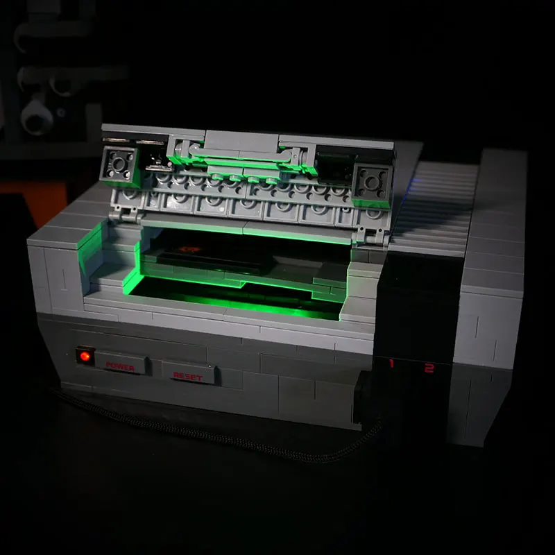 LED Light Kit For LEGO NES Red And White Machine 71374 Lamp DIY Toys Gift (Not Include Building Blocks Bricks Kit Sets Model)