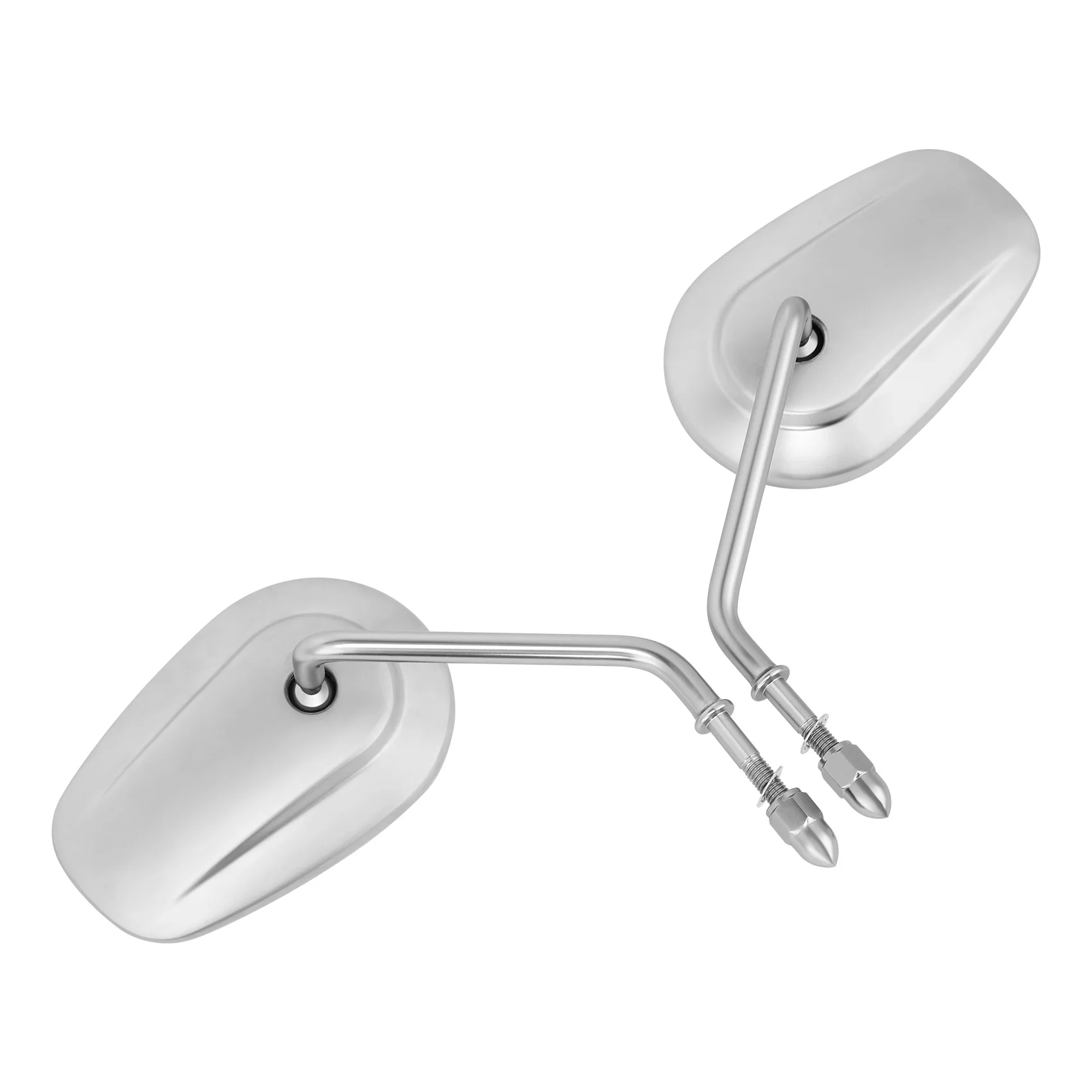 8MM Rear View Mirrors For Harley Touring Road King Road Glide Sportster XL883 XL1200 Dyna Heritage Softail SuperLow FXDB FXDWG