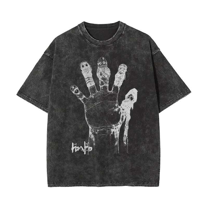 

Beast Magic City Animation Short Sleeve T-Shirt Cotton Printing Loose Retro Long Sleeve Versatile Men Bottom Shirt t-shirt Tide