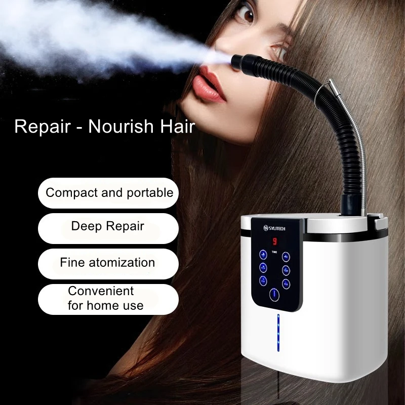 Multi-functional nano era mini spray machine hair salon oil baking machine scalp care machine negative ion hair care nano meter