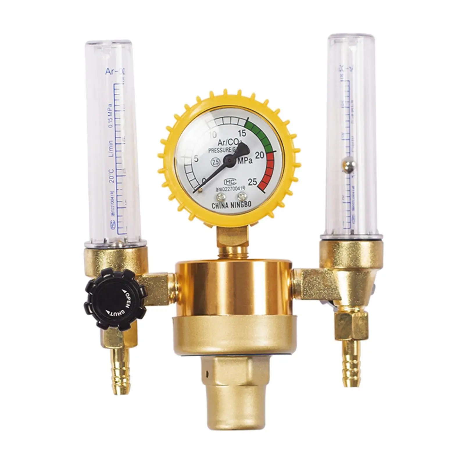 Pro Argon Gas Regulator Pressure Reducer Control Flowmeter Welding