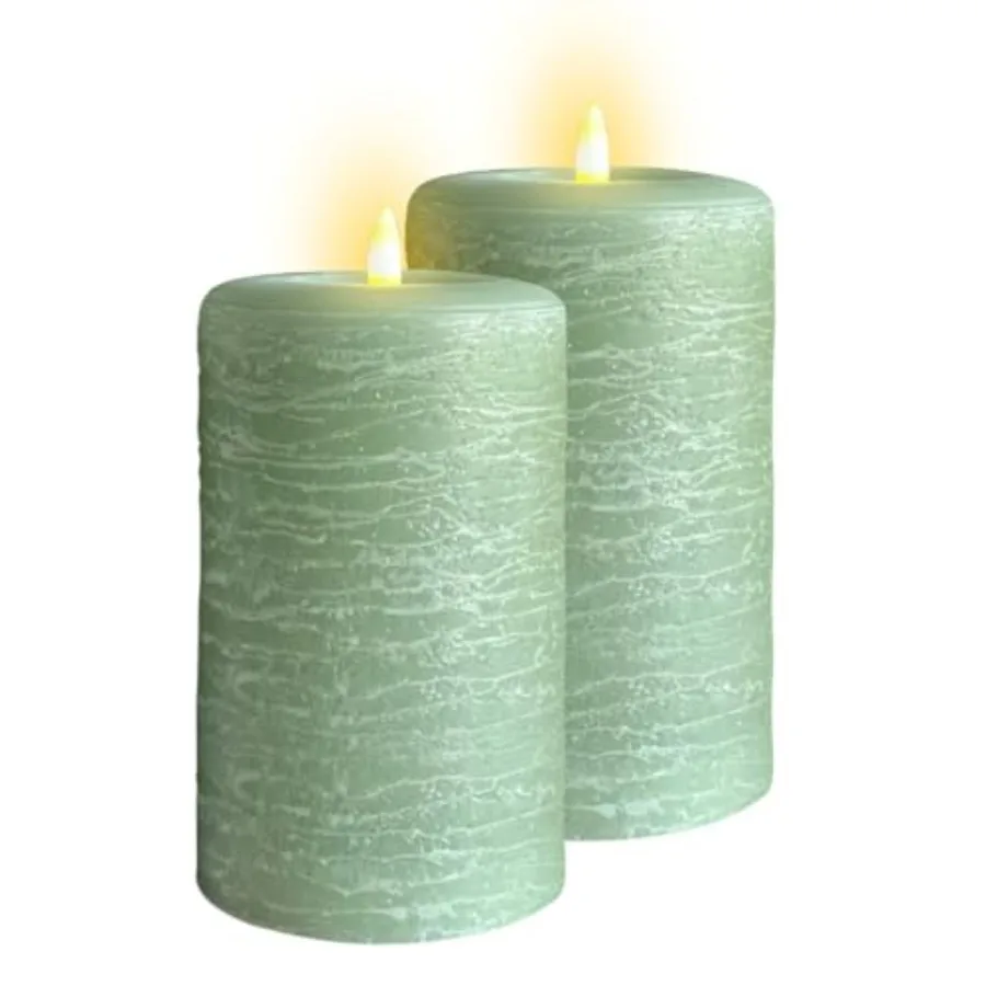 

Signature Natural Glow Flameless Wa Pillar LED Candle