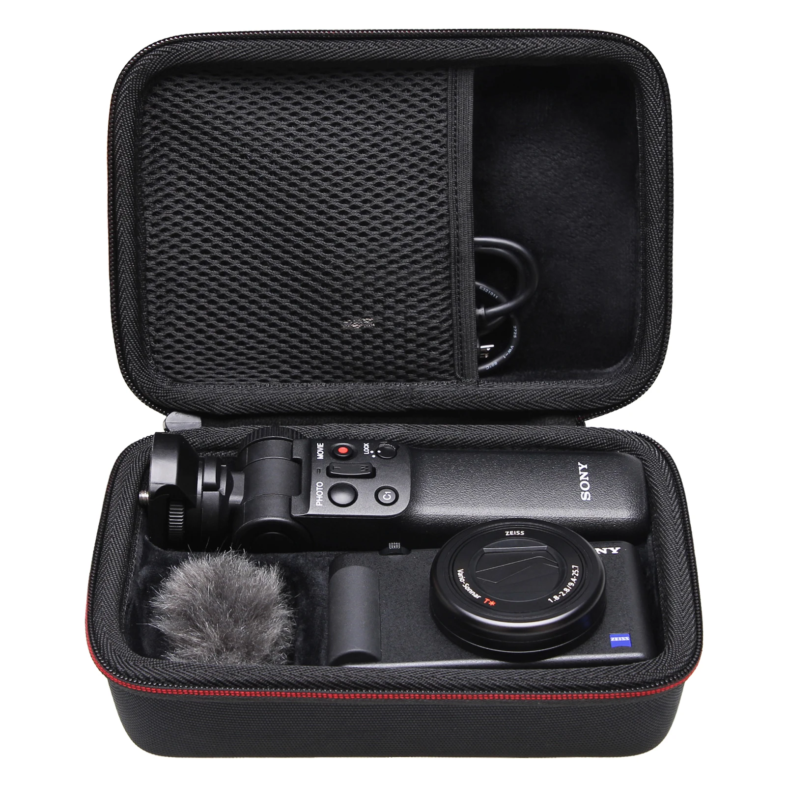 EVA Hard Case for Sony ZV-1F/ZV-1/ZV-1 II Digital Camera Protective Carrying Storage Bag(only case!!!)