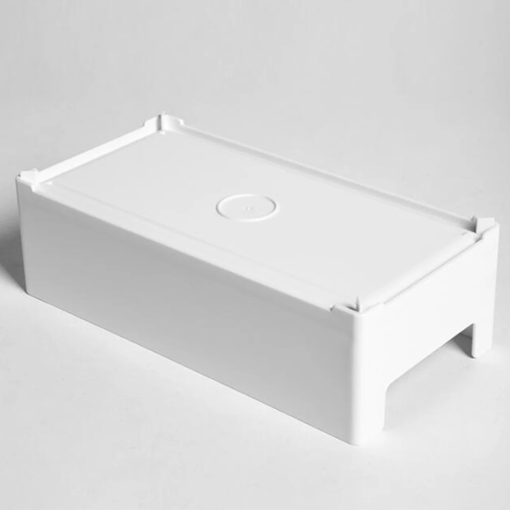 

1pc Classification Drawer Storage Case Plastic Sundries Organizer Cutlery Storage Box for Kitchen Bedroom (L)