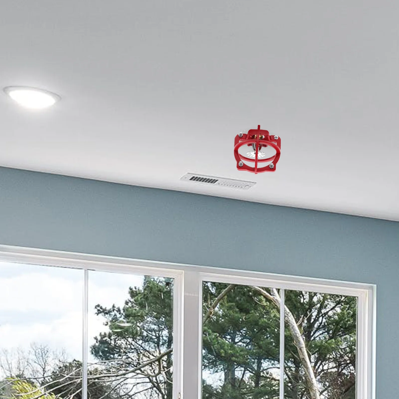 Fire Sprinkler Head Cover 20mm Bright Color Guard Protector for Fire Sprinkler Covers Residential Ceiling Easy Installation
