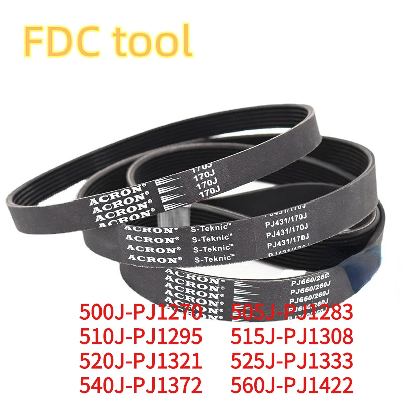 

Ribbed Belt PJ 515J 520J 525J 530J 535J 540J 550J 560J 562J 567J 570J Sports Bike Treadmill Exercise Bike Spinning Belt