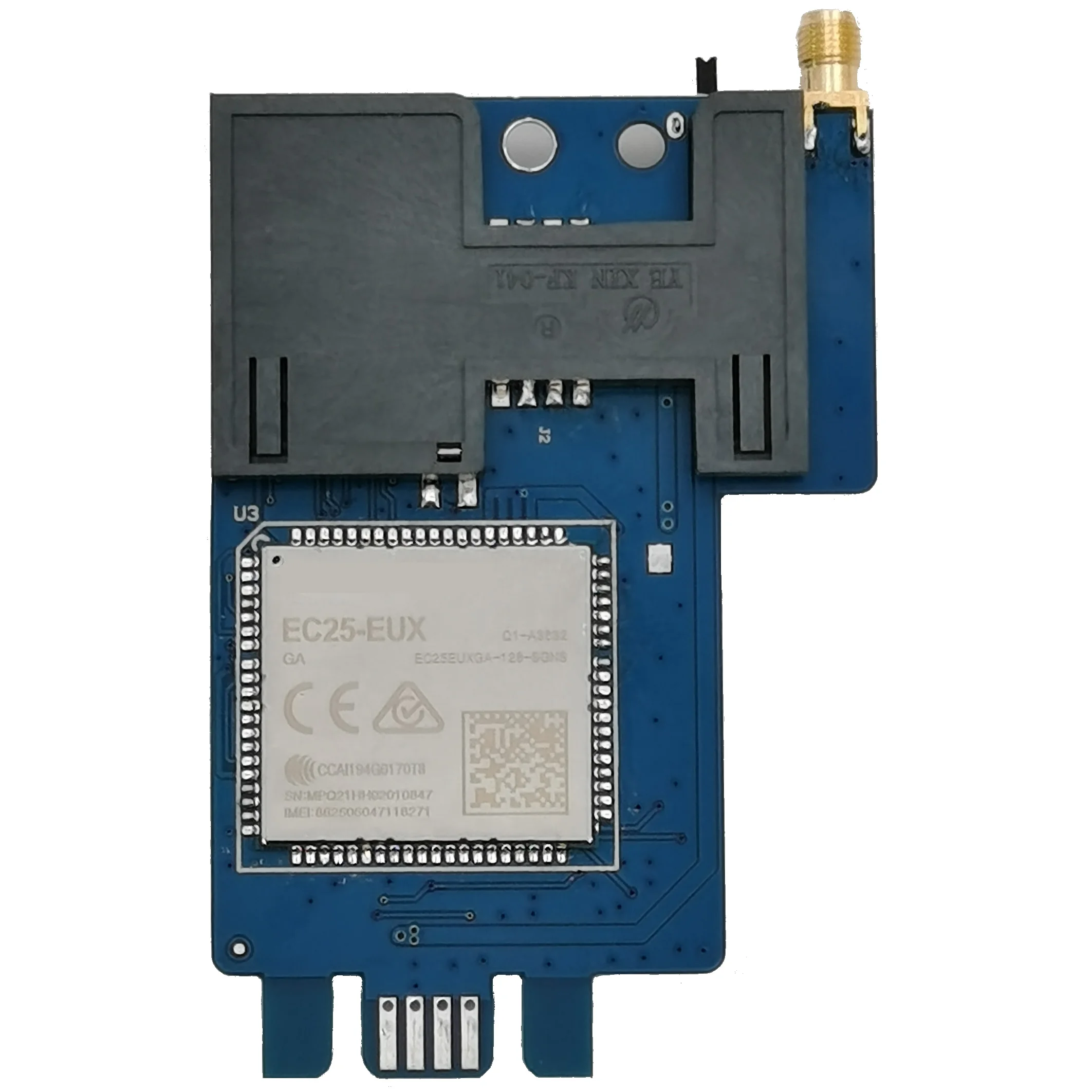 

YX LTE/GPS EC25 4G UART Com Port AT Командный слот Модуль модема PCBA