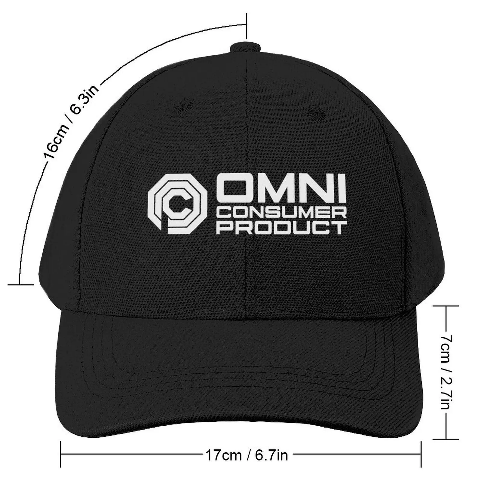 OCP Omni Consumer Product (White text) Baseball Cap Rave Beach Outing western Hat Women's Beach Outlet 2024 Men's