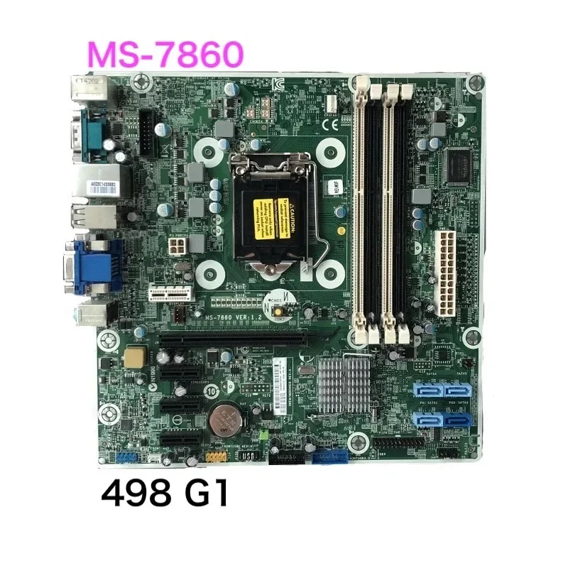 

Для настольной материнской платы HP ProDesk 498 490 G1 MS-7860 718412 -001 718772 -001 Материнская плата, 100% протестирована, ОК, полностью работает, бесплатная доставка