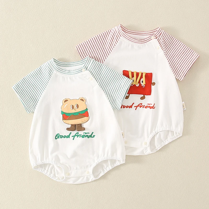 かわいい夏のベビー服コットン e ボディスーツまたは Sve ベビーガール衣装プリンス スレ花柄プリント A ライン Dr