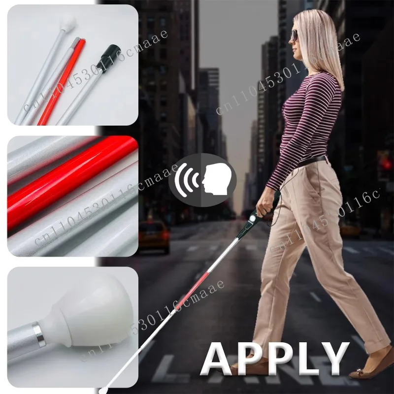 Voice speaking touch smart walking stick for the blind and visually impaired or the elderly