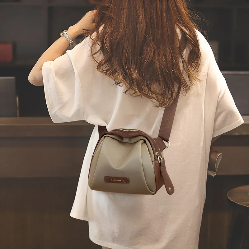 

High Quality Women's Bag New Canvas Bag Fashion Simple Shoulder Bag Women Casual Versatile Crossbody Bag