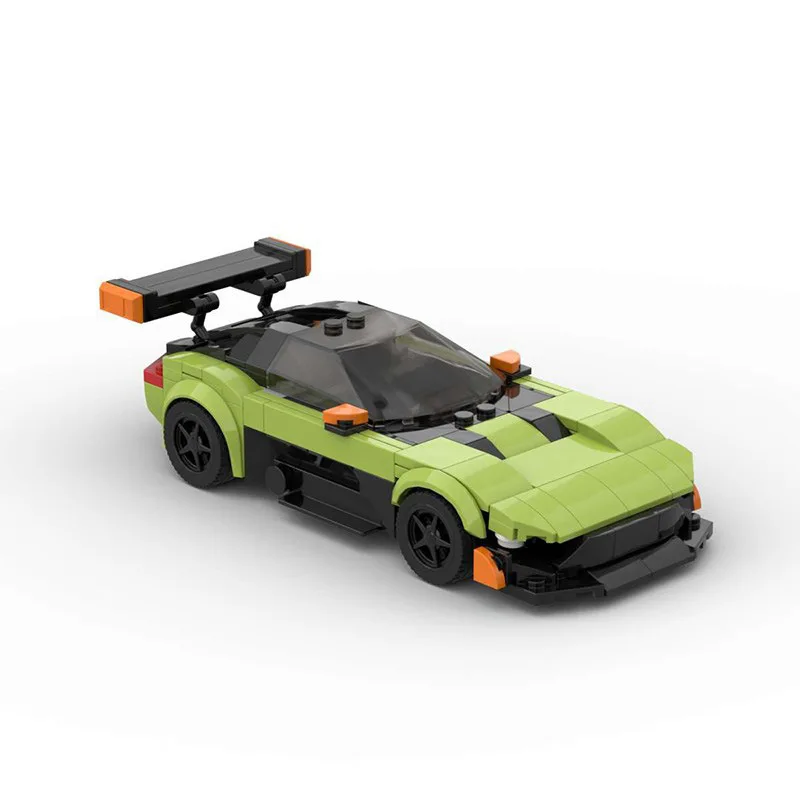 Fire God GT3 Speed Champions SuperCars Racers Sets Building Blocks City Vehicle Model DIY Kids Boy Toys Gift Sport Technique