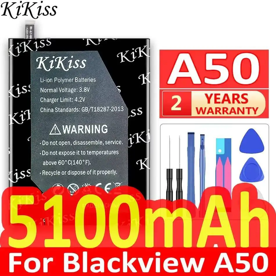 

For Blackview A50 LI436382JLY High-Capacity Premium Replacement Mobile Phone Battery 5100Mah