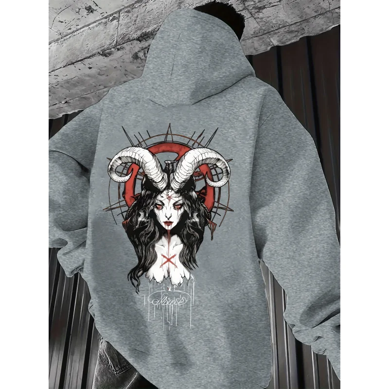 

Men'S Casual Fashion Personalized Hoodie With Printed Pattern Sweatshirt，Suitable For Dating, Shopping, And Outdoor Activities