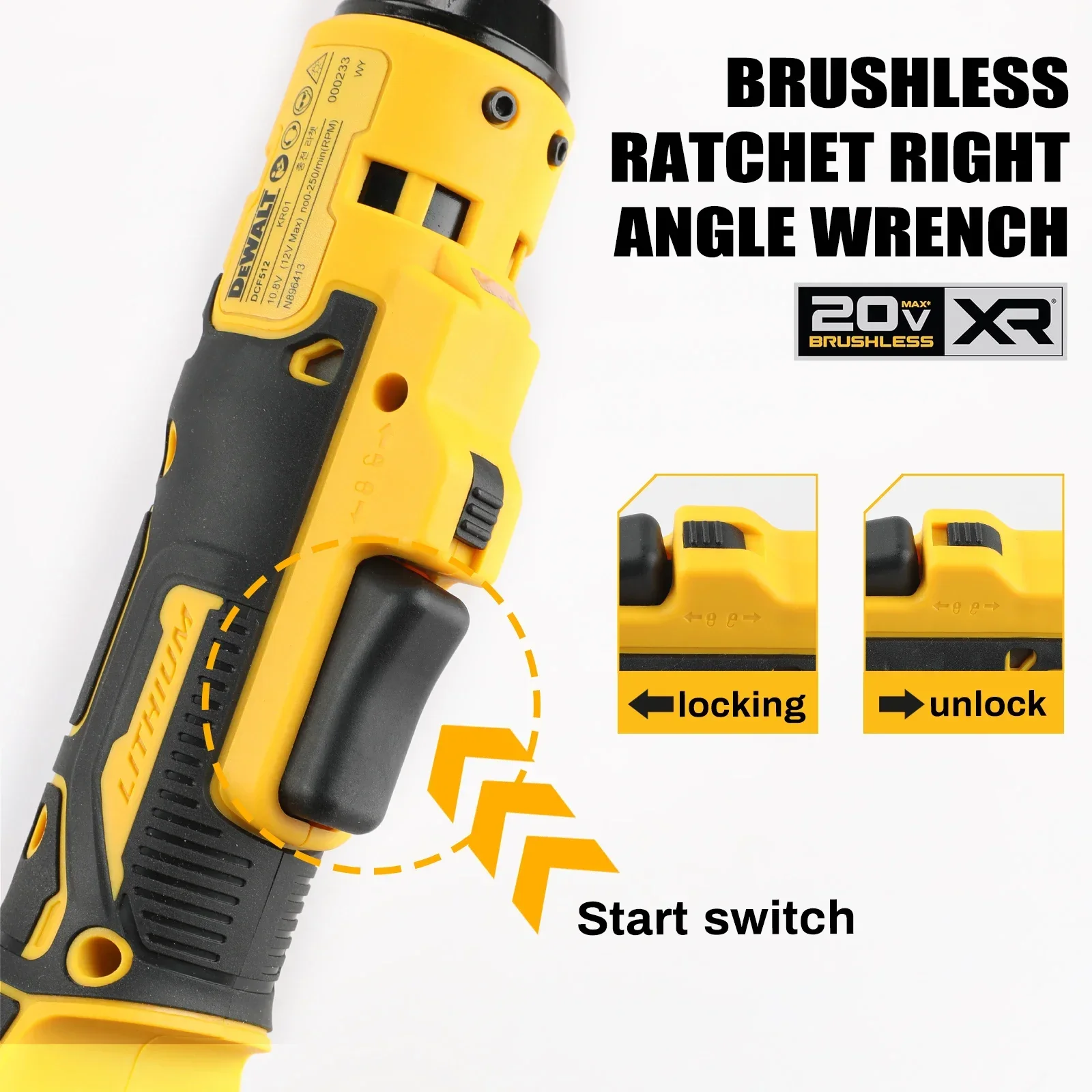 DEWALT DCF850 & DCF512 - Cordless Electric Screwdriver with Brushless Motor, Rechargeable Drill Driver & Torque,tool Bag - view 6