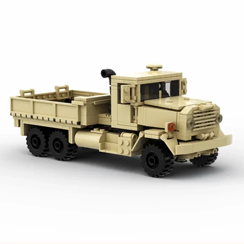 Briques de construction Moc modèle militaire M939 Cargo 6x6, véhicules de l'armée américaine, blocs modulaires, assemblage de briques, cadeaux de vacances, jouets