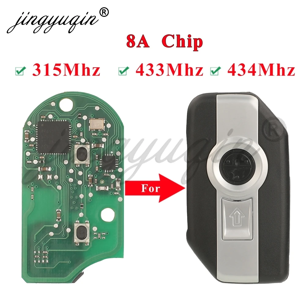 jingyuqin 1/3 Stück 8A Chip Keyless Smart Key PCB für BMW Motorrad F750 F850 K1600 R1200R R1250GS K1600GT F750GS Adventure C400GT – Detail 7