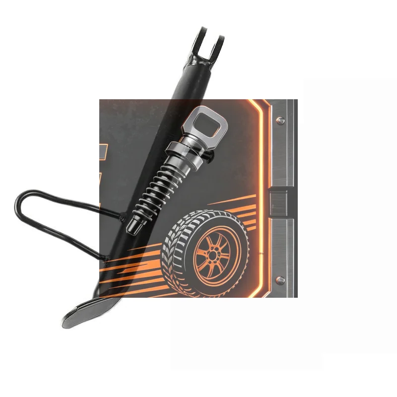 Electric Scooter Side Stand Adjustable Thickened Extended Stable Parking Holder Universal Fit for Most E-Bike Foldable Scooter