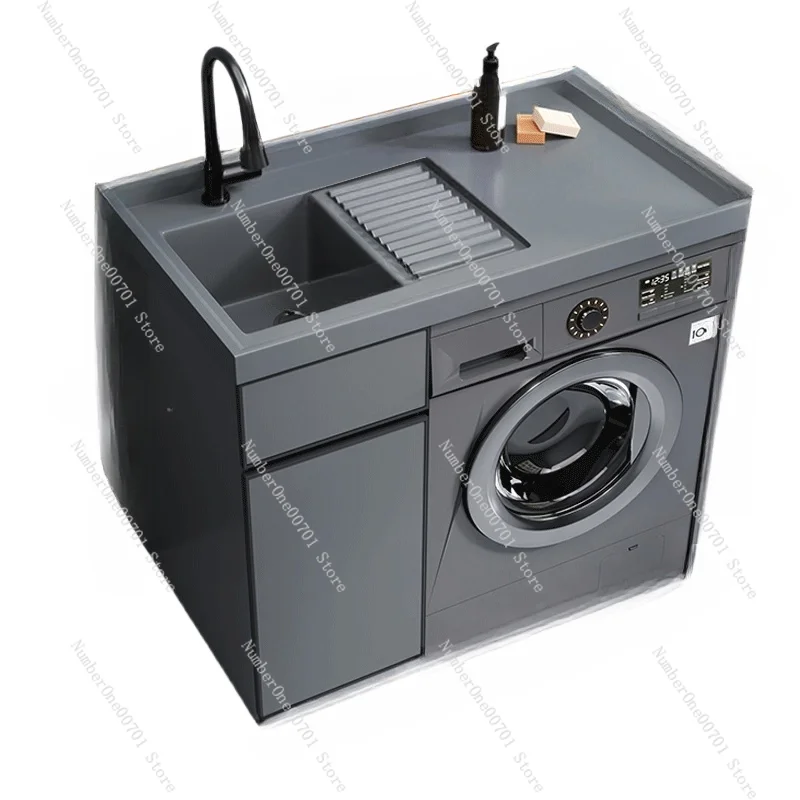 Washing Machine Cabinet Combination Customized Drum Laundry Basin Swimming Pool Table