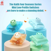 Kailh Four Seasons Spring Summer Autumn Winter MINI Low Profile Keyboard Switch Mini Mechanical Keyboard Switches Hot-Swappable