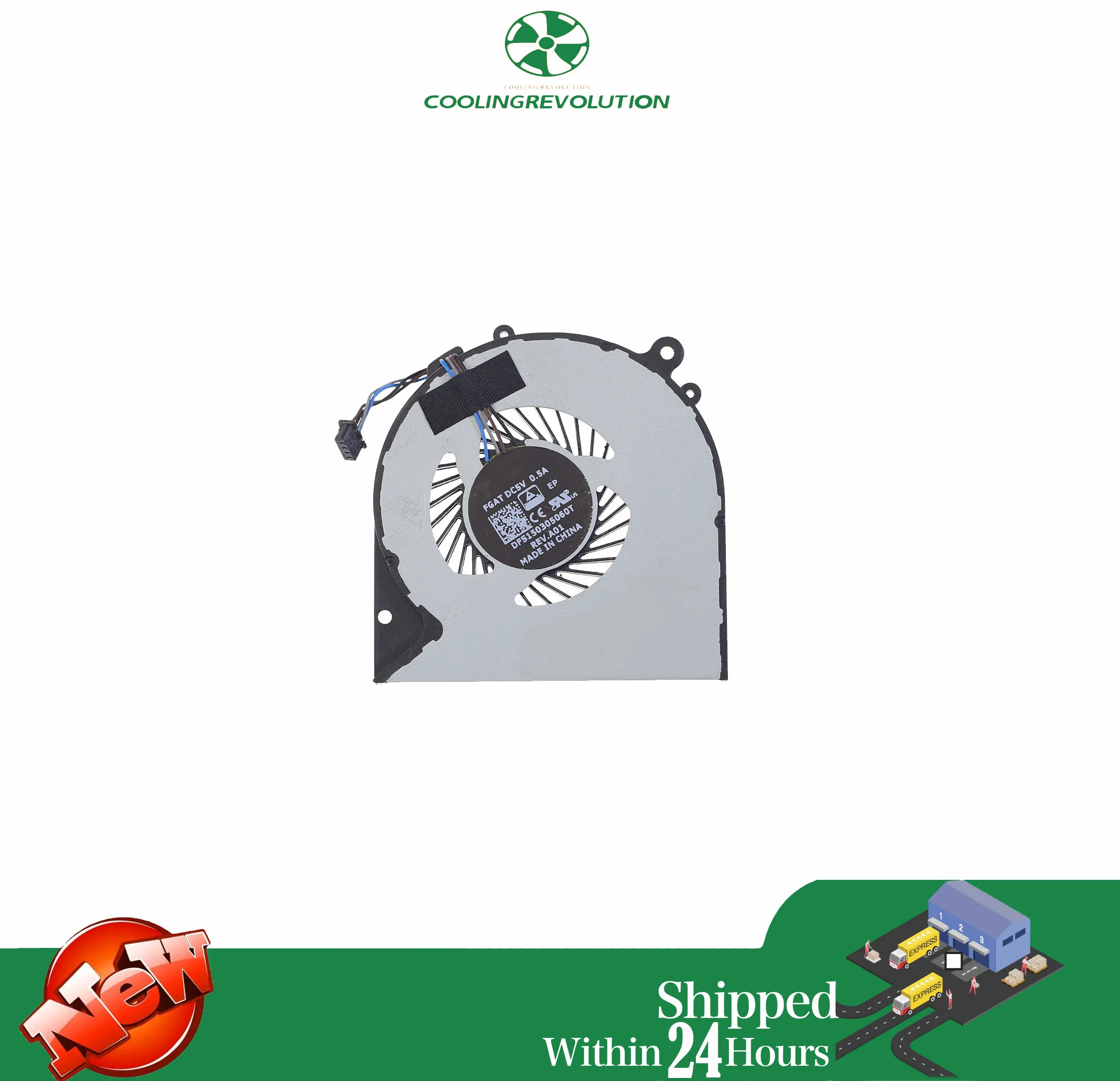 Laptop CPU Cooling Fan For HP EliteBook 820 720 725 G3 G4 821691-001