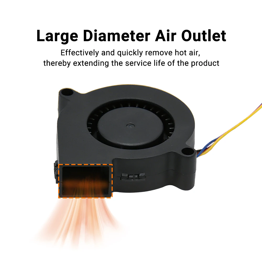 Hi 5015 24V 10000 RPM Cooling Fan for Hi 3D Printer L80 Mini Part Cooling Fan High Speed Quiet Blower Fan 3D Printer Accessories 5