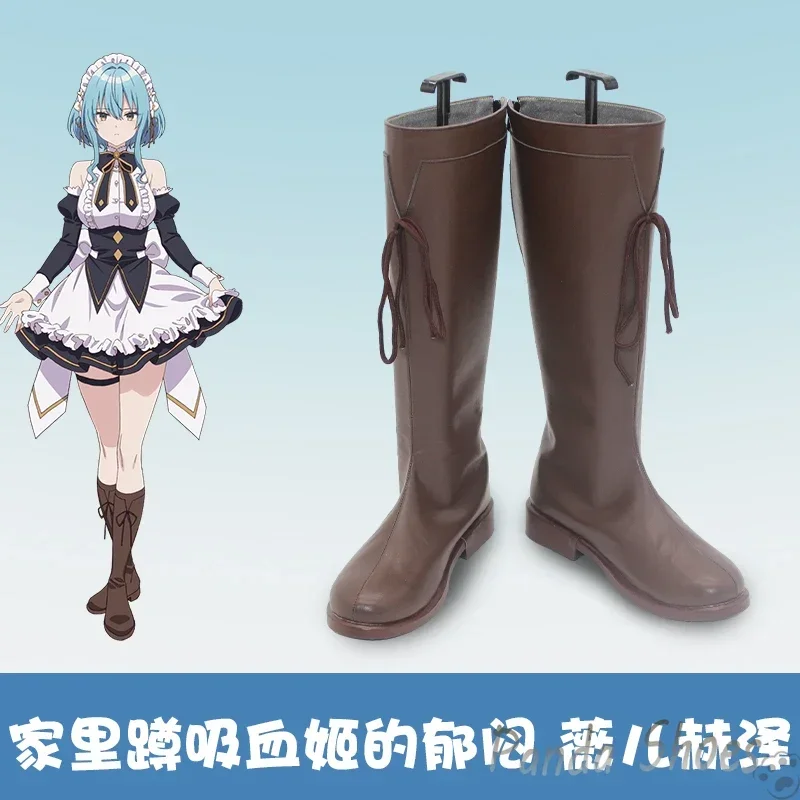 

Anime Hikikomari Kyuketsuki no Monmon Veil Hezer Cosplay Shoes Anime Cos Comic Cosplay Costume Prop Shoes for Con Party