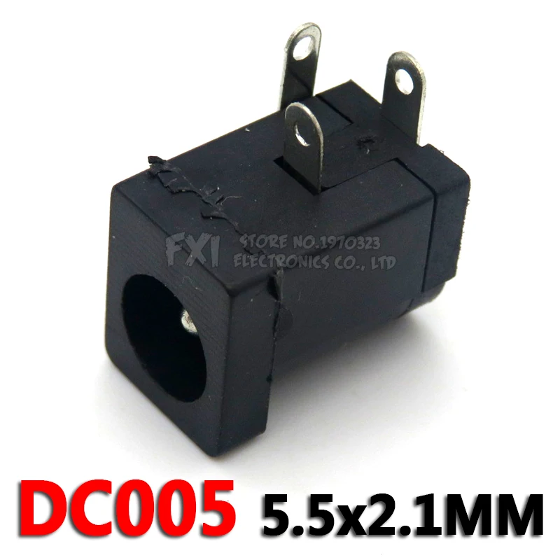 DC Power Jack Socket Connector 5.5*2.1MM 0.7 2.0 MM DC-005 DC-002 DC-012 DC-017 DC-022 DC-022B DC-025 DC-083 DC-098 DC-099 DC005