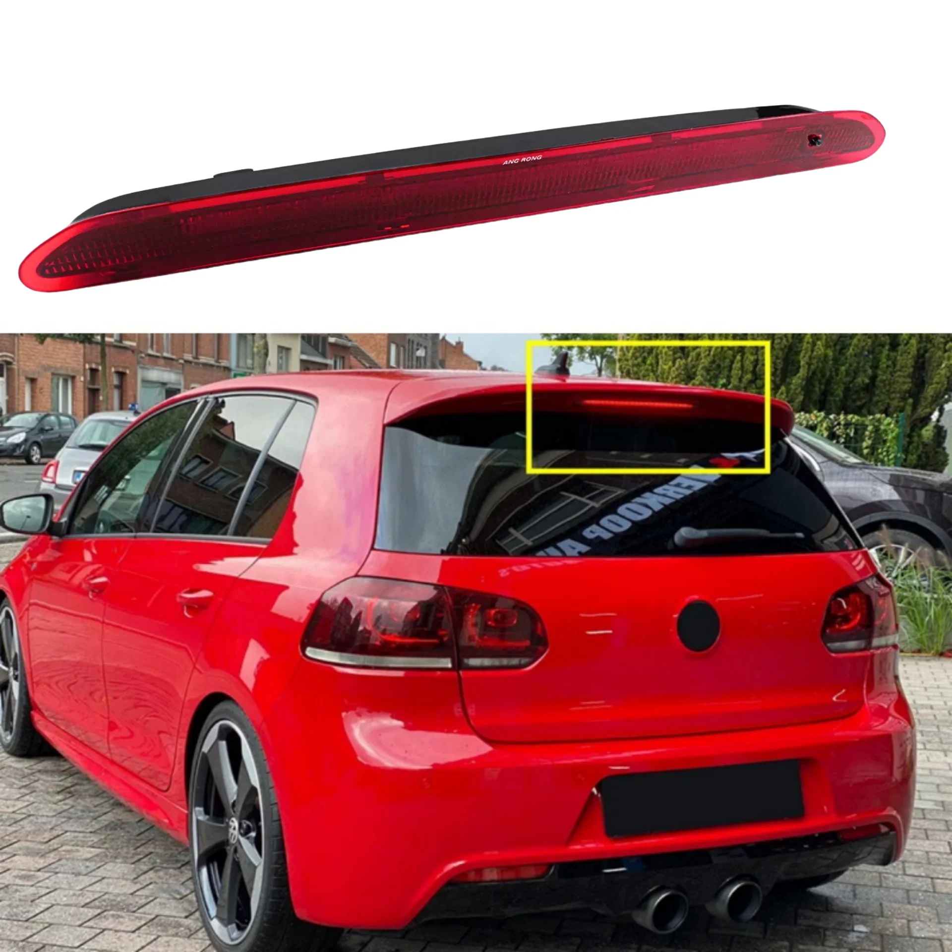 

1PCS LED Rear Third Stop Lights Rear Brake Light CANbus For Volkswagen Golf 6 Golf 7 Mk6 Polo Hatchback 6R 2011-2017 5K0945087B