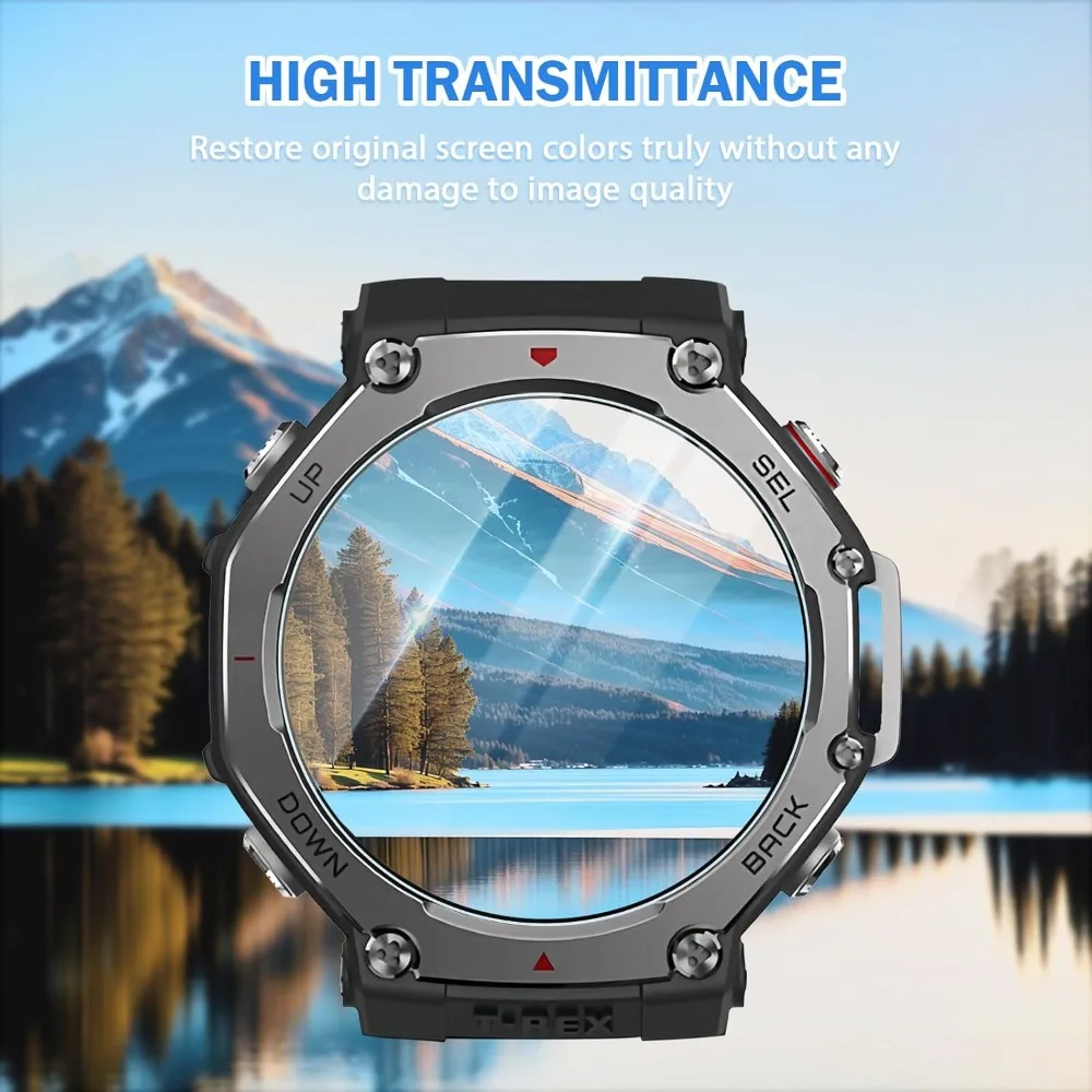 3-15pcs Hydrogel Film for Amazfit T-Rex 3 Pro Screen Protector Anti-Scratch Protective Film HD Clear Soft Full Cover Watch Films view 4