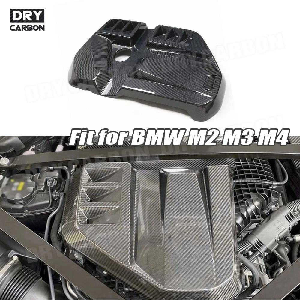 

For BMW G87 M2 G80 G81 M3 G82 G83 M4 2020-2022 Dry Carbon Fiber Front Engine Hood Bonnet Body Kits FRP Car Accessories