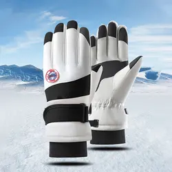 Winter ski gloves Non-slip touch screen waterproof motorcycle warm men's and women's camping gloves Climbing gloves