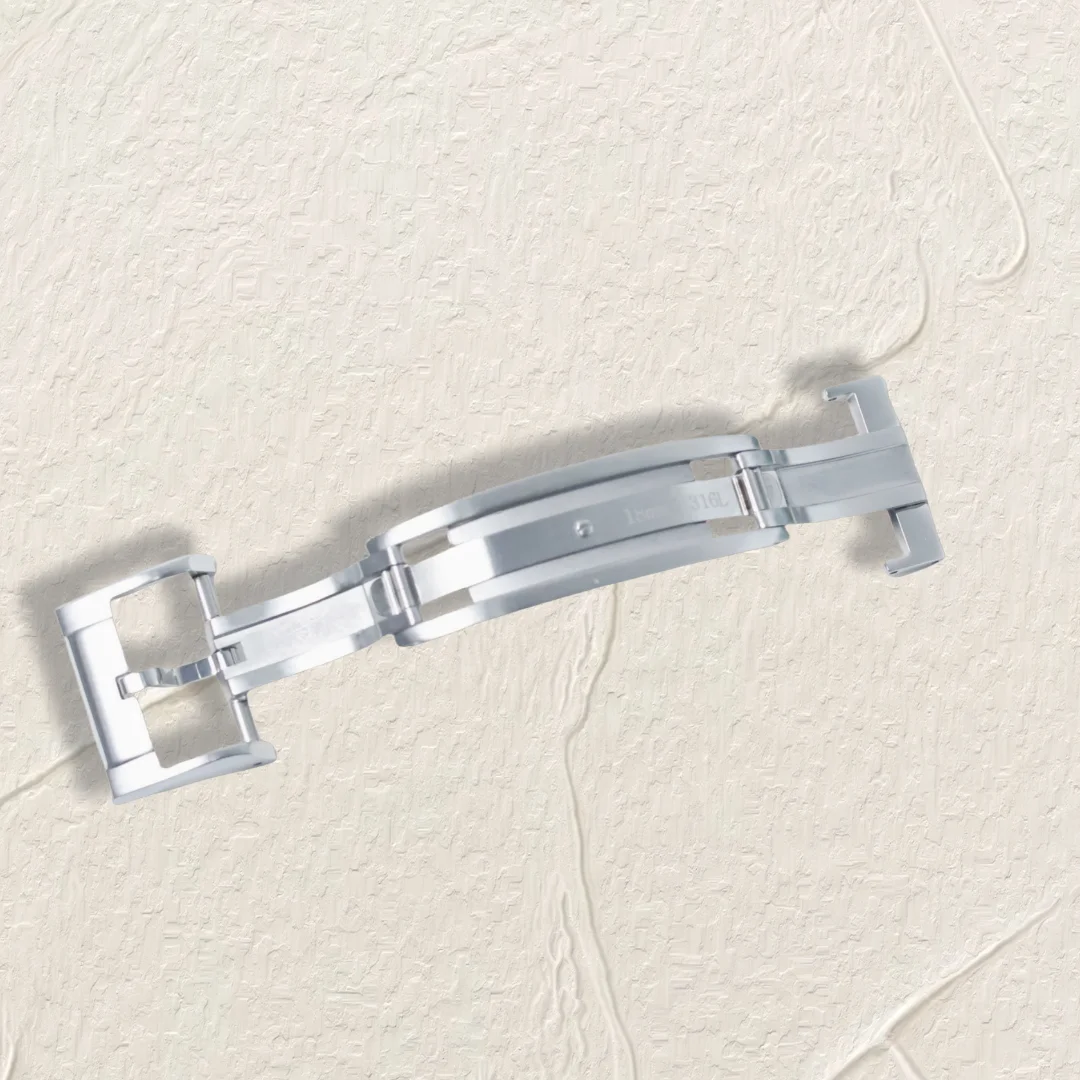 16mm 18mm Adjustable Spring Deployant Clasp Perfect Fit for Rolex Cartier Omega Watch Original Repalcement Watch Band Clasp