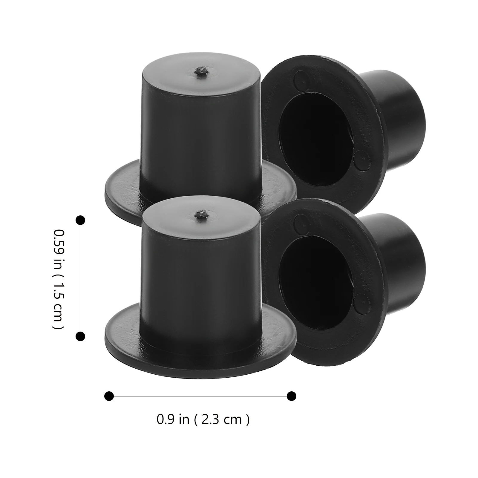 

120 Pcs Clown Hat Jewelry Mini Decorated Hats Charm Felt Top Plastic for Crafts Baby