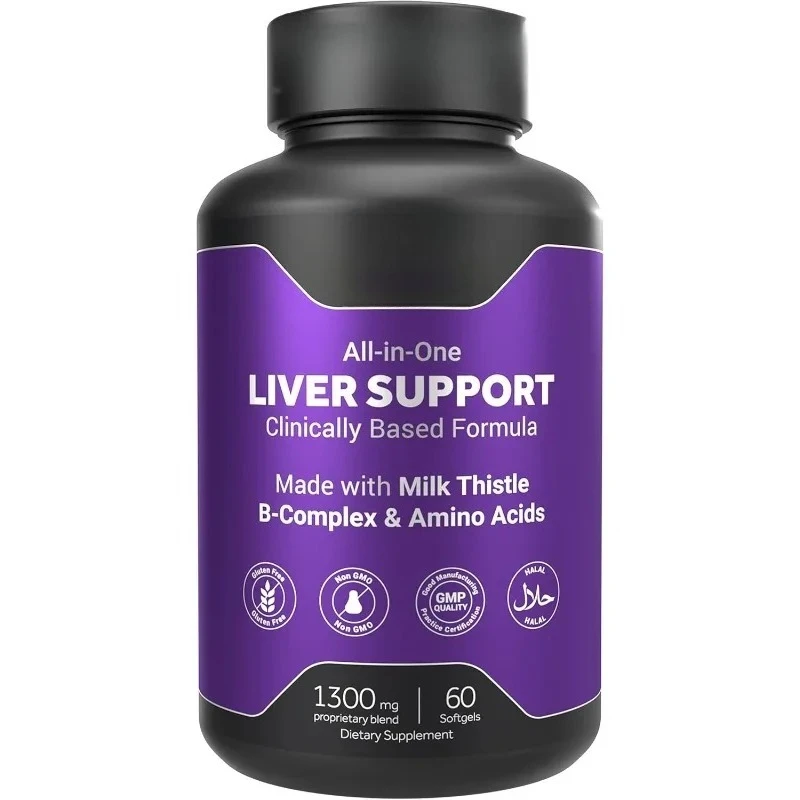

Silymarin milk thistle 1300mg is rich in B group complexes and amino acids | 13 in 1 liver cleansing and repair support