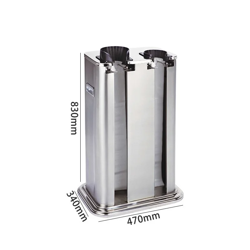 Ginkgo Modern Automatic Wet Umbrella Bag Bag Machine 200 Pcs Plastic Bag Double Chute Design