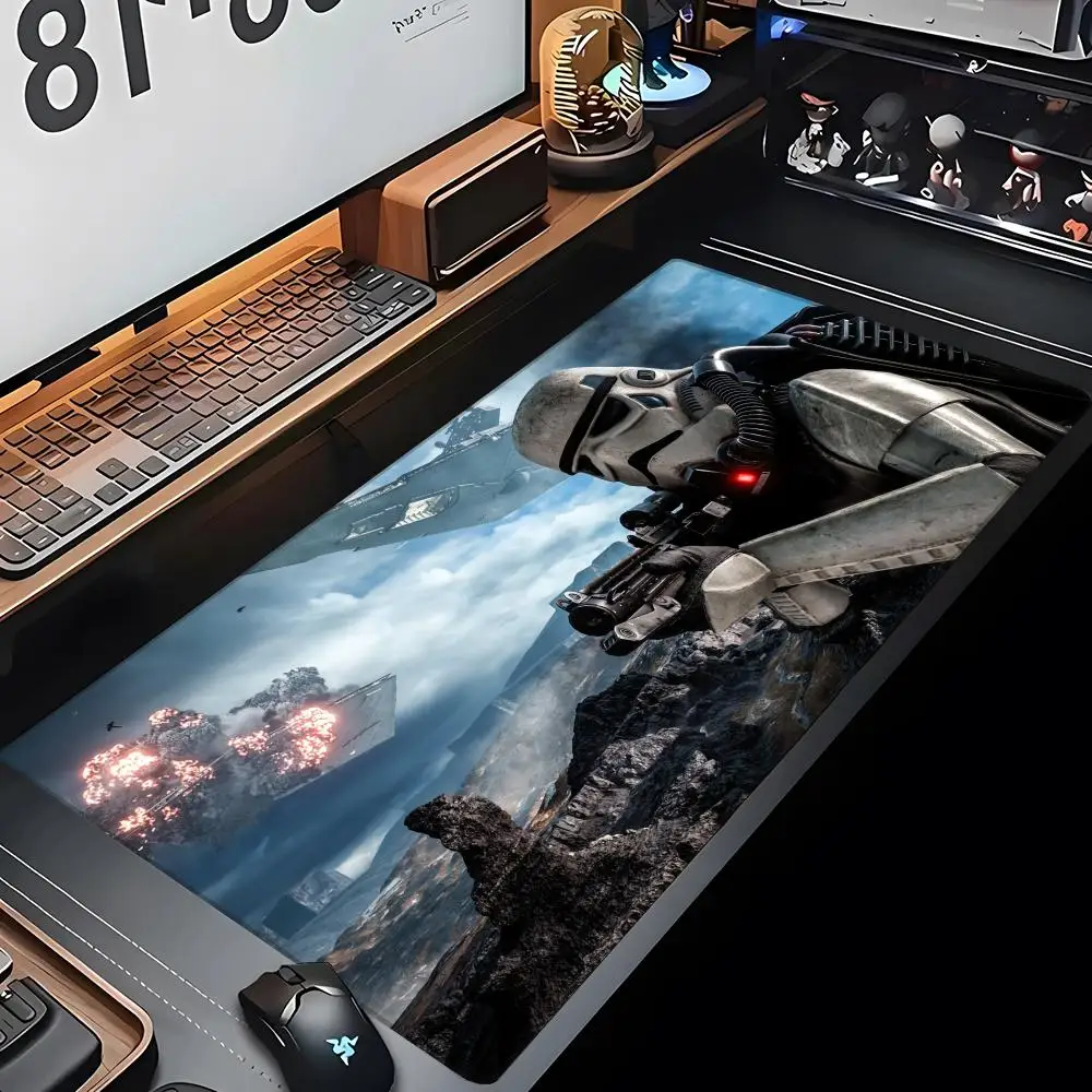 

MINISO-Retro Planet Classic Movie Mouse Pad Gaming Mousepad Abstract Large 900x400x5mm MouseMat Gamer XXL Mause Carpet PC Desk