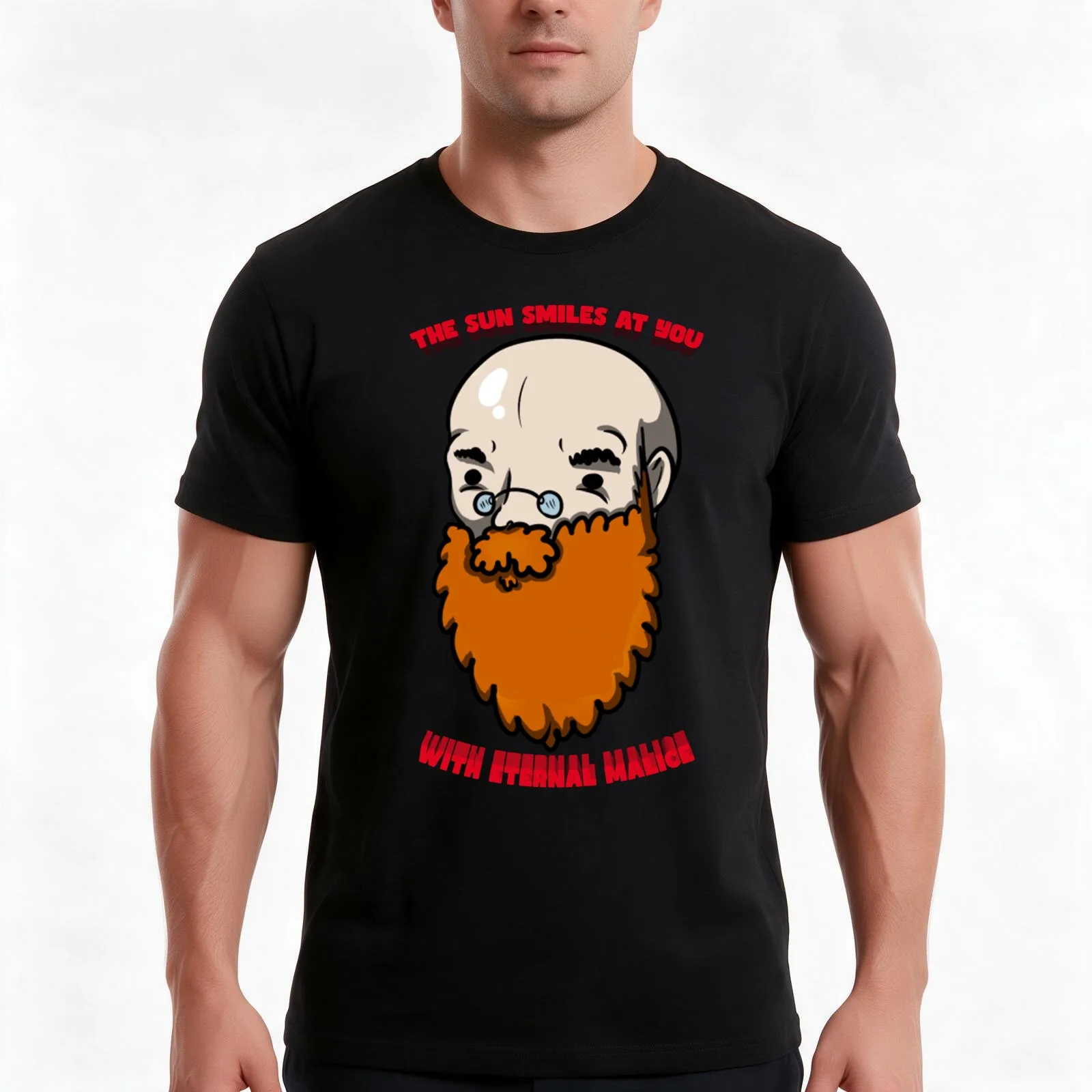 The Great and Almighty Tzar T-Shirt Summer Casual Cotton Tee Oversized Streetwear Tops Vintage Graphic Print 100% Cotton