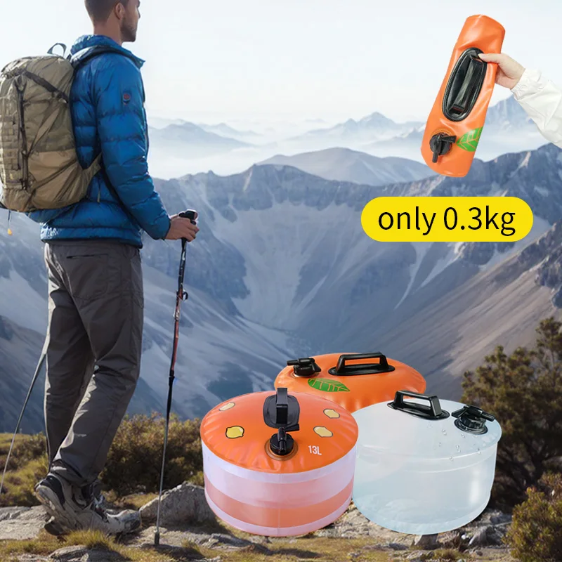 Deiris 13L  Portable Camping Water Tanks Outdoor Travel Emergency Car Liquids Living Water Container Camping Water Bags