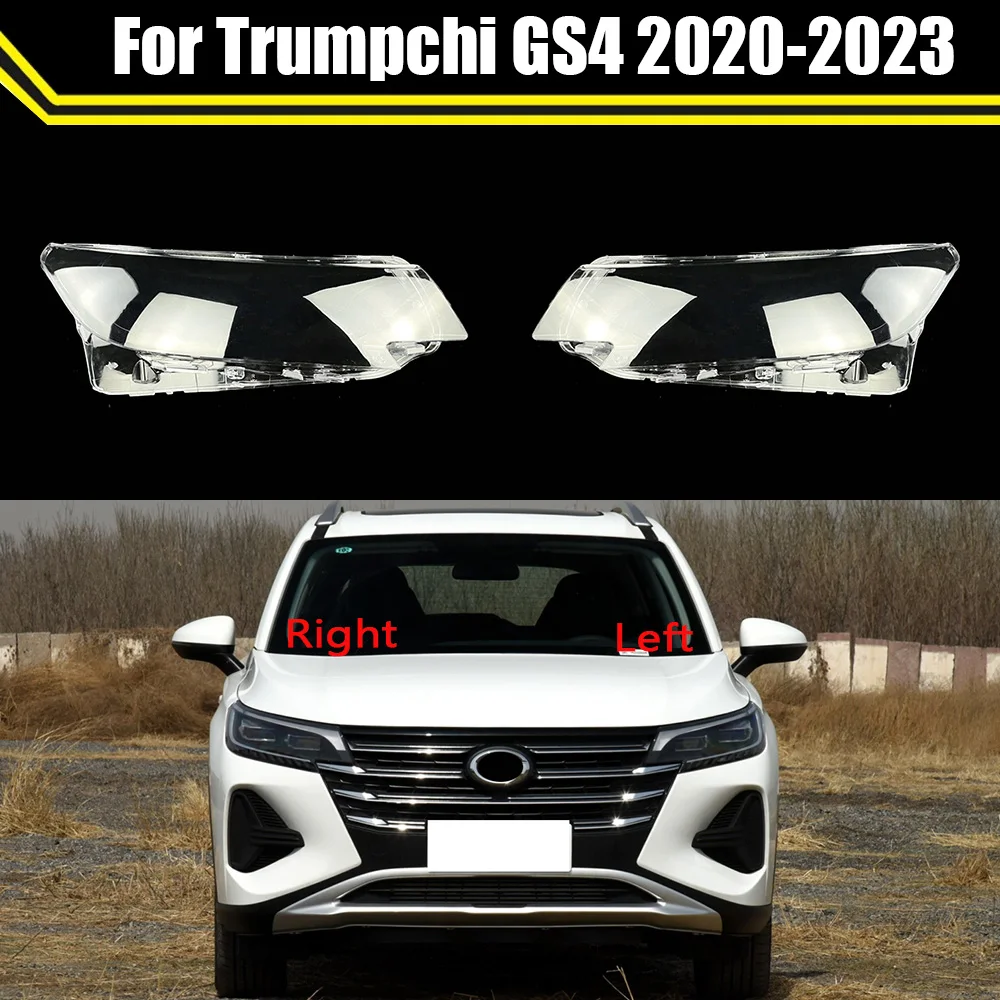 

Car Replacement Headlight Shell Headlamp Cover Light Glass Lens Case Transparent Lampshade For Trumpchi GS4 2020 2021 2022 2023