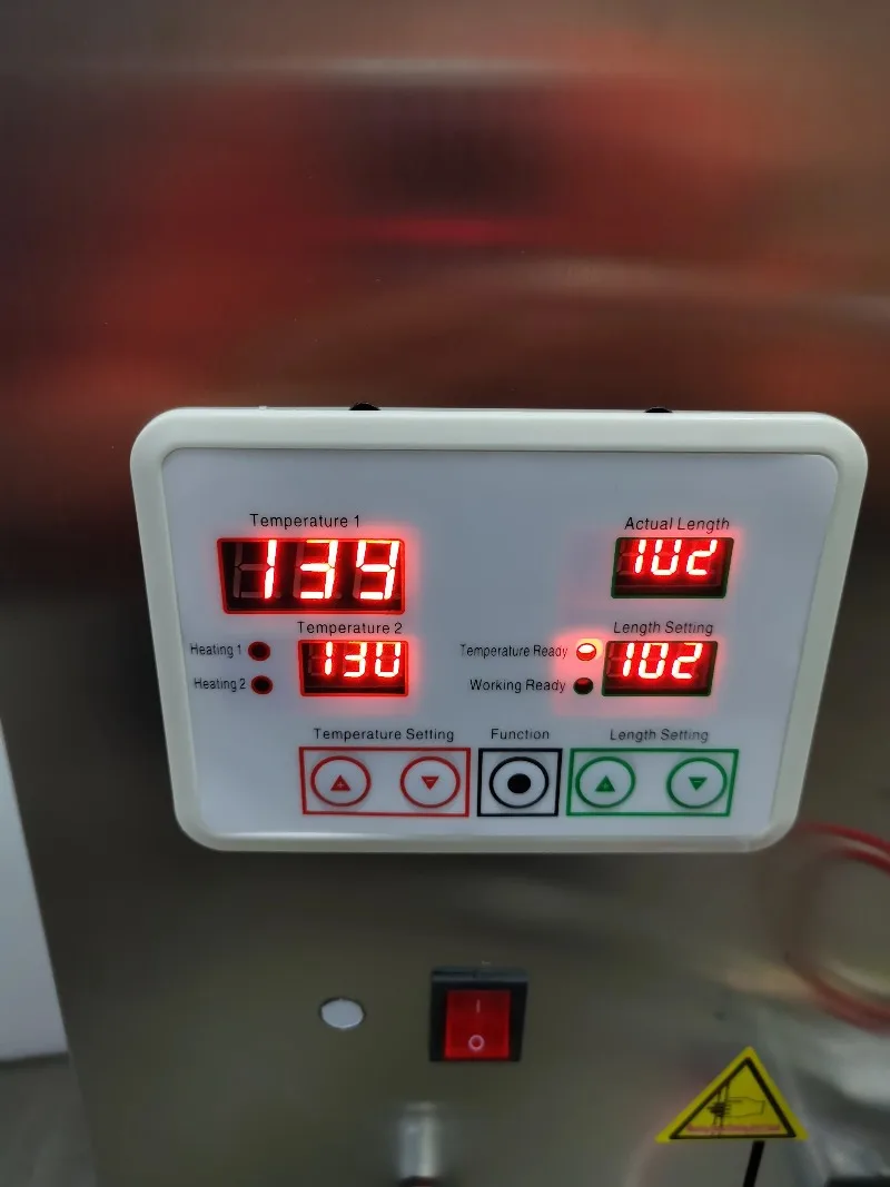 manual feeding automatic back sealing packaging machine granules food Medicinal material herbs tea bags sealing package machine