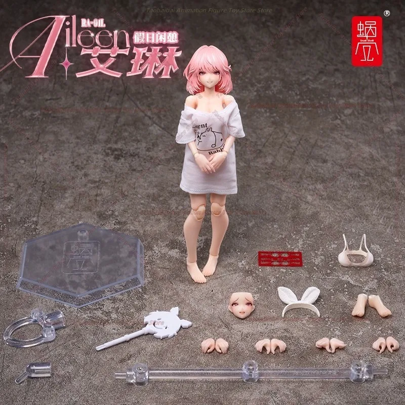 【شحن لمدة 12 ساعة】SNAIL SHELL RA-01L Irene Holiday Rest 1/12 ملابس متحركة دمية هدية نموذج مجموعة شخصيات